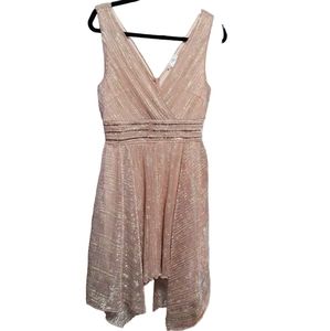 Venus Dress Pink & Gold SZ 6